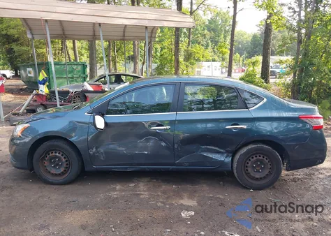 2015 Nissan Sentra Sv from USA, damaged, VIN 3N1AB7AP7FY311462